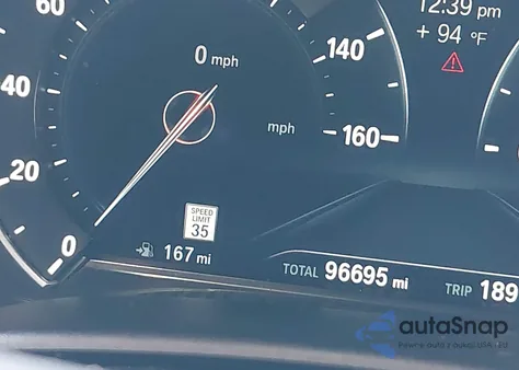 2017 BMW 540I xDrive from USA, damaged, VIN WBAJE7C31HWA03857